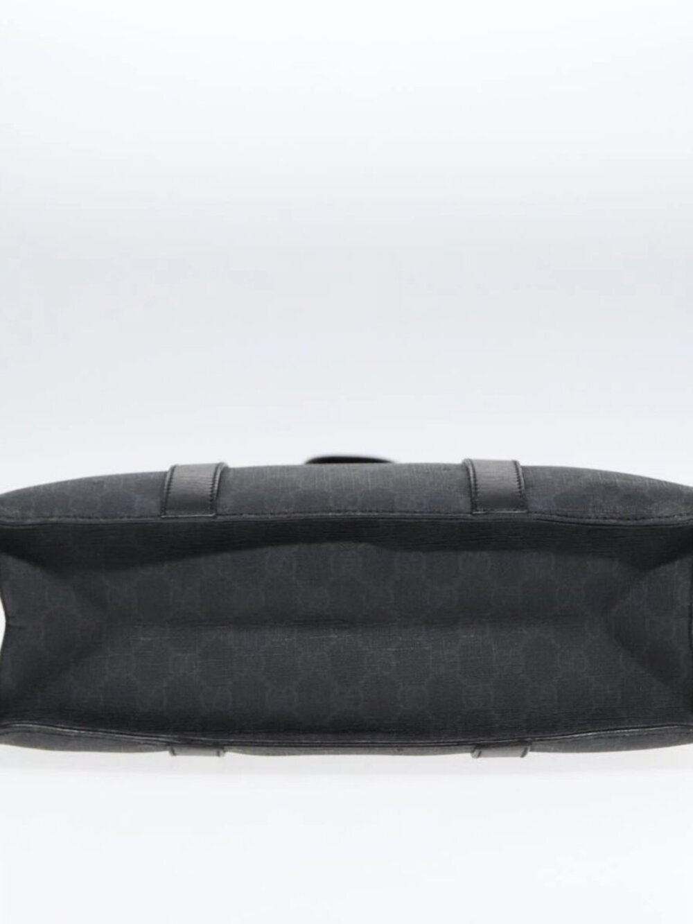 GUCCI GG Canvas Hand Bag Black 322072 Auth bs17120 - Picture 5 of 15